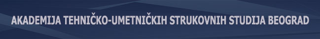 Akademija tehnièko-umetnièkih strukovnih studija Beograd